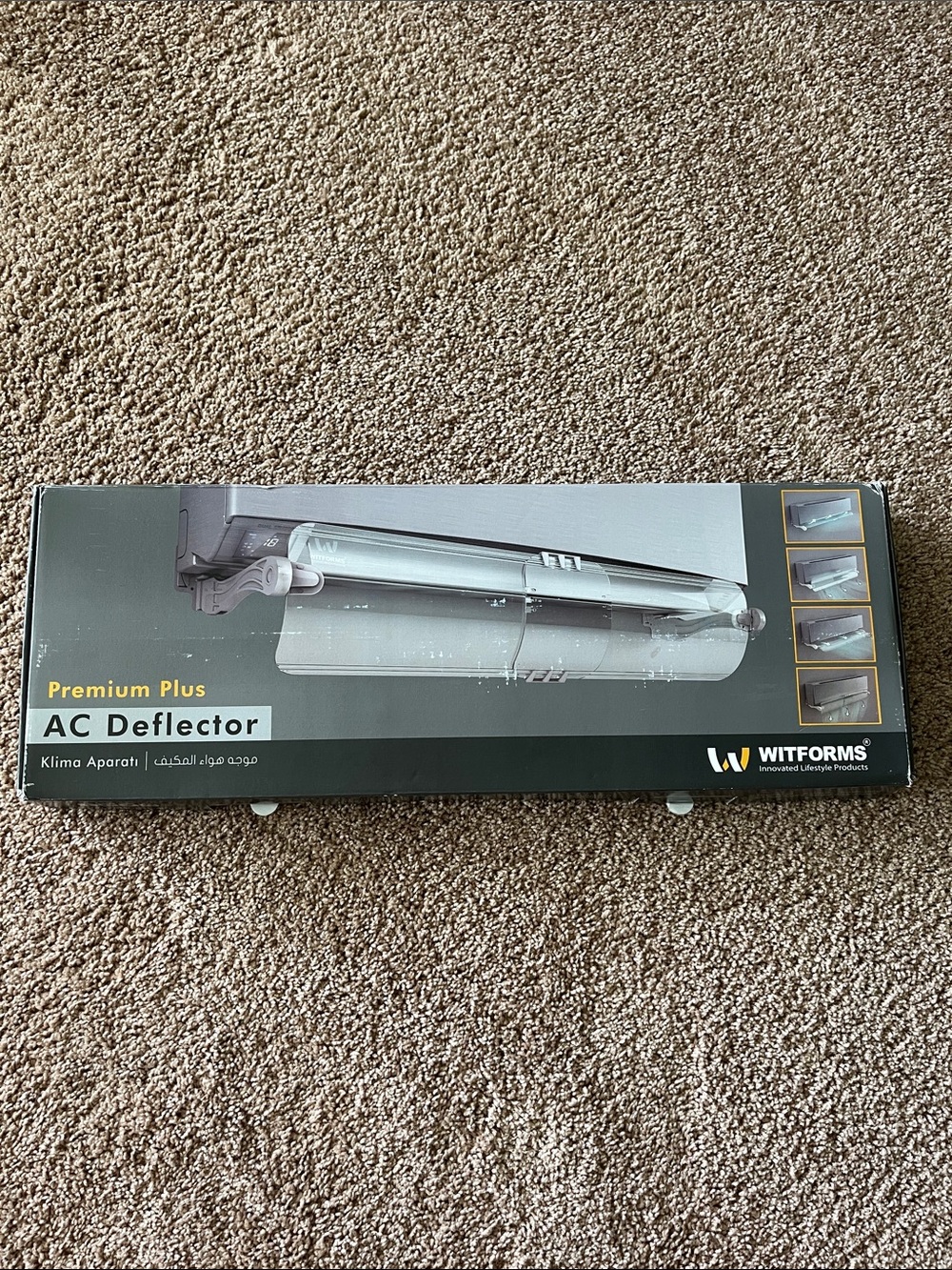 Whitforms mini split deflector